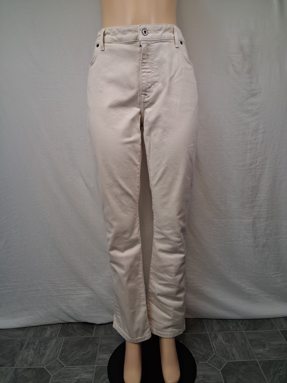 Tecovas Cream Straight-Leg Jeans Size 31